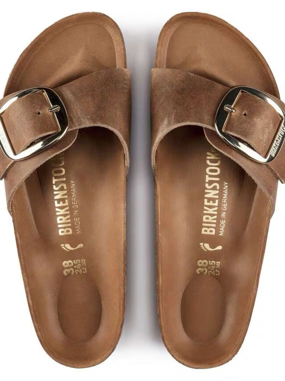 Birkenstock Madrid Single Buckle Slide - EU Size 40 / US 9-9.5